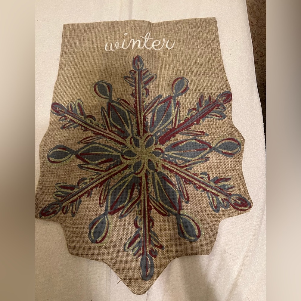 Small garden flag
